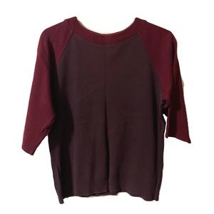 Y2k COMME ÇA ISM 1/2-length sleeve 100% cotton tee W Size M